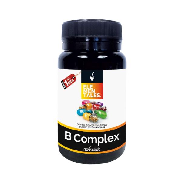 B COMPLEX 60 CAPSULAS VEGETALES 33GR (NOVADIET)