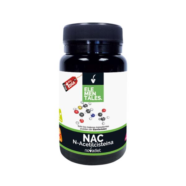 N-ACETILCISTEINA NAC 30 CAPSULAS VEGETALES 23GR (NOVADIET)