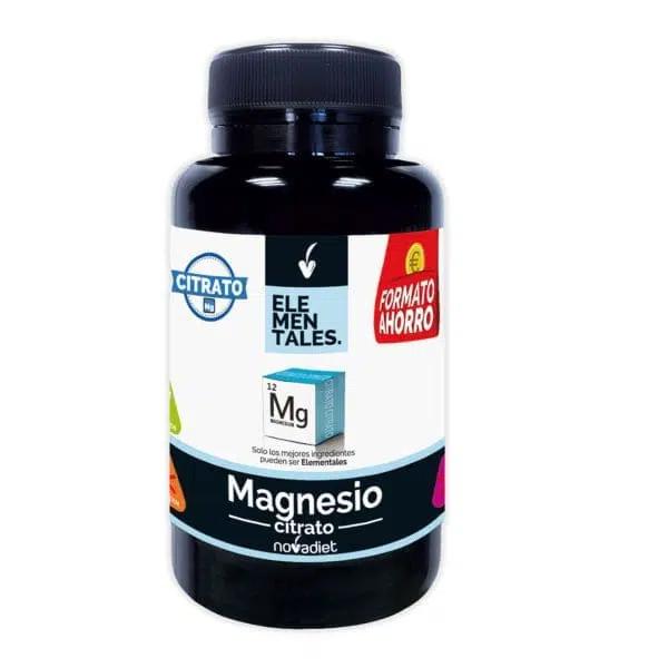 CITRATO DE MAGNESIO 120 COMPRIMIDOS 144GR (NOVADIET)
