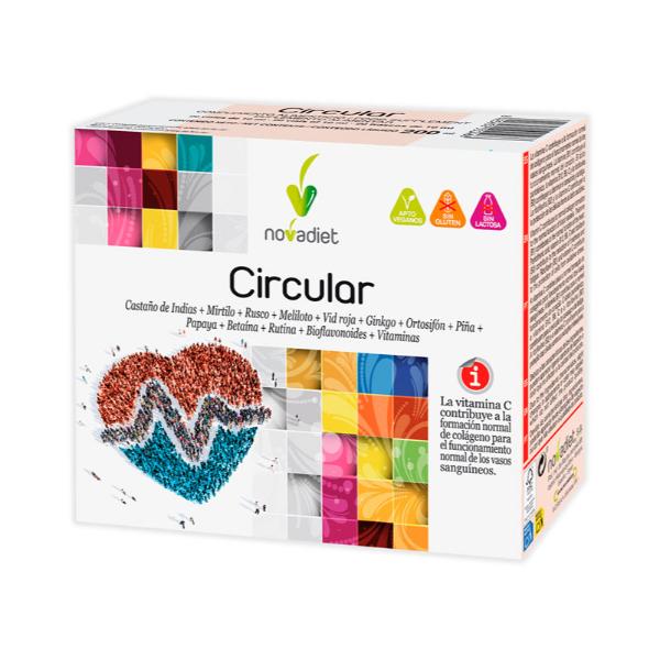 CIRCULAR (20 VIALESx10ML) 200ML  (NOVADIET)