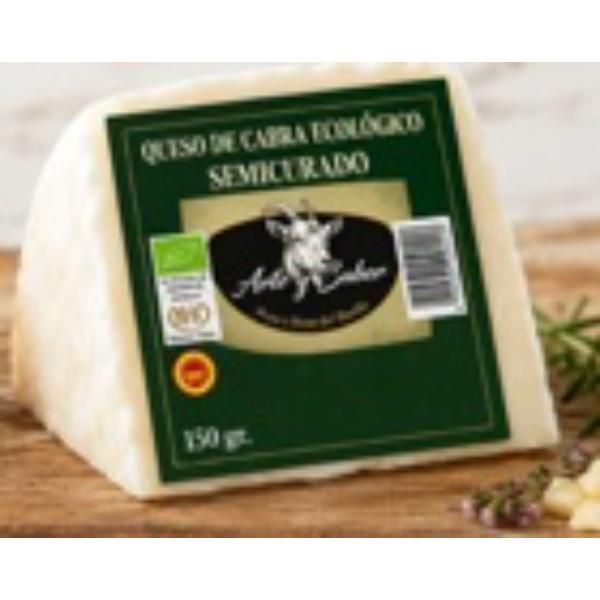 QUESO CABRA SEMICURADO CUÑA BIO 150GR  (ARTE Y SABOR)