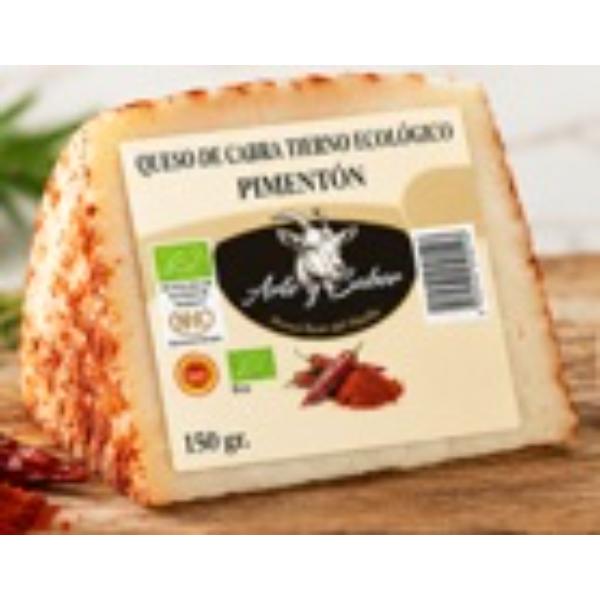 QUESO CABRA PIMENTON CUÑA BIO 150GR  (ARTE Y SABOR)