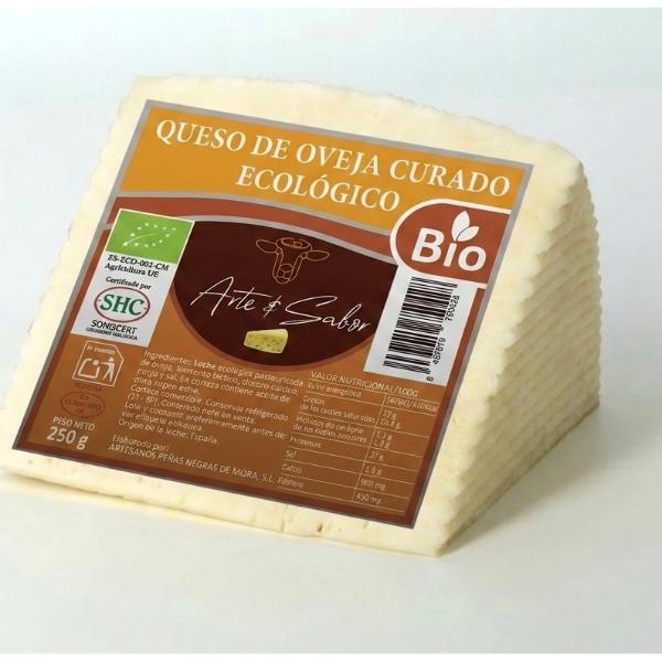 QUESO OVEJA CURADO BIO 200GR  (ARTE Y SABOR)