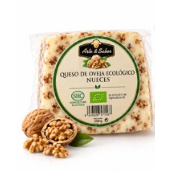 QUESO OVEJA CON NUECES BIO 250G (ARTE Y SABOR)