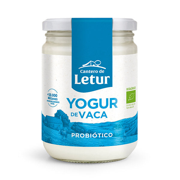 YOGUR VACA BIO 420G SIN GLUTEN (CANTERO DE LETUR)