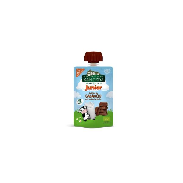 POUCH CHOCOLATE Y LECHE ECO 90GR (XANCEDA)