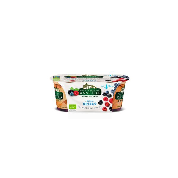 YOGUR GRIEGO FRUTAS DEL BOSQUE ECO 2X125GR  (XANCEDA)