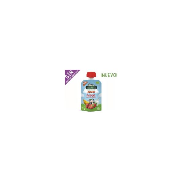 POUCH FRESA Y  YOGUR ECO 90GR (XANCEDA)