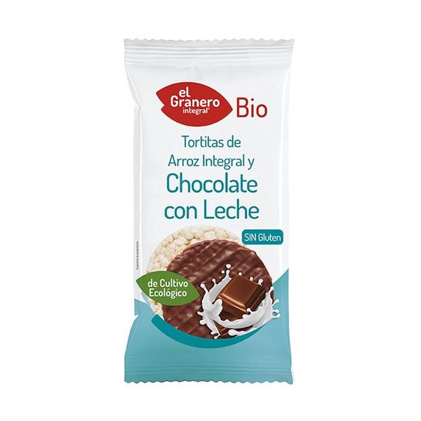 TORTITAS ARROZ INTEGRAL CHOCO CON LECHE BIO 100G (GRANERO)