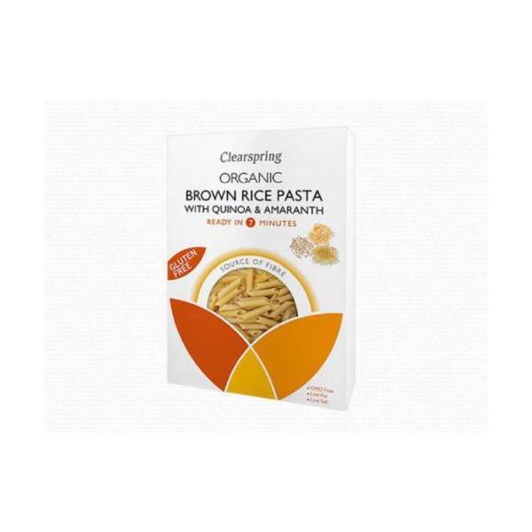 MACARRONES ARROZ QUINOA AMARAN. BIO 250G