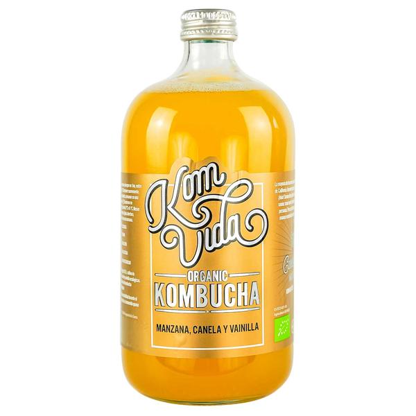 KOMVIDA KOMBUCHA MANZANA CANELA BIO 750ML