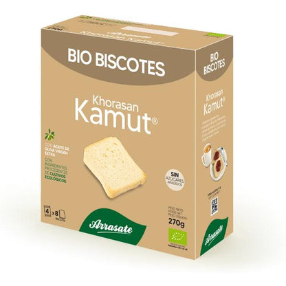 BISCOTES KAMUT BIO 270GR (ARRASATE)