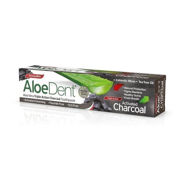 PASTA DIENTES ALOE DENT CARBON 100ML (OPTIMA)