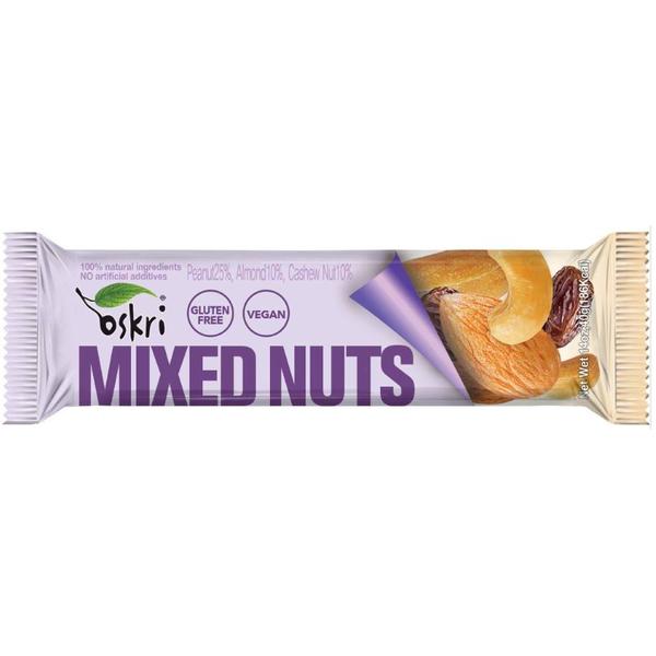 BARRITA FRUTOS SECOS MIX 40GR (OSKRI)