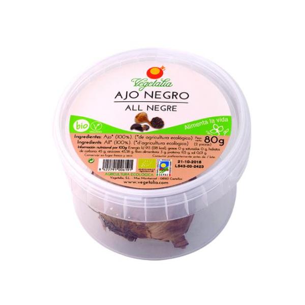 AJO NEGRO BIO 2 CABEZAS TARRINA 80G (VEG)