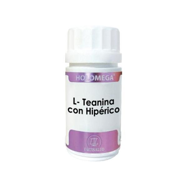 HOLOMEGA L-TEANINA HIPERICO 50CAP (EQUISALUD)