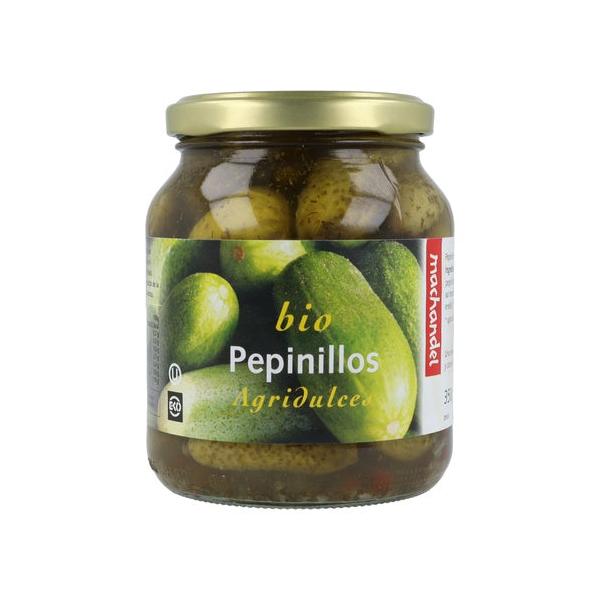 PEPINILLOS AGRIDULCES BIO TARRO 350GR (MACHANDEL)