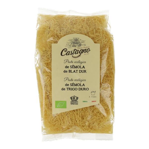 FIDEOS DE TRIGO BLANCO BIO 500GR (CASTAGNO)