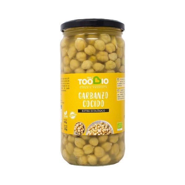 GARBANZOS TARRO SIN GLUTEN BIO 660/450G (TOO BIO)