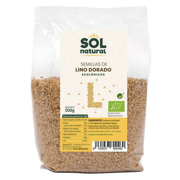 LINAZA DORADA BIO 500GR (SOL)