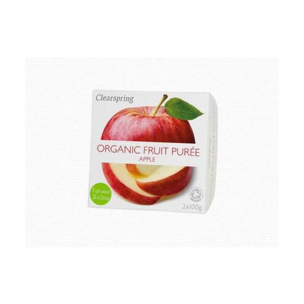 POSTRE MANZANA BIO 2x100 GR (CLEARSP.)