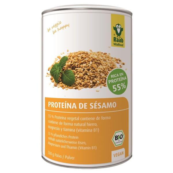 PROTEINA (55%) SESAMO BIO 500G RAAB