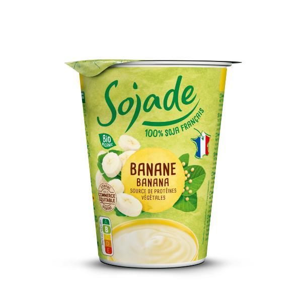 YOGUR SOJA PLATANO BIO 400G (SOJADE)