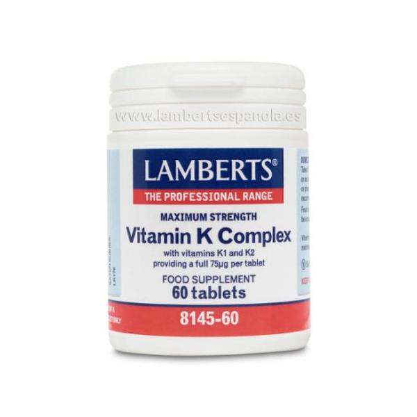 VITAMINA K 60TABLETAS (LAMBERTS)