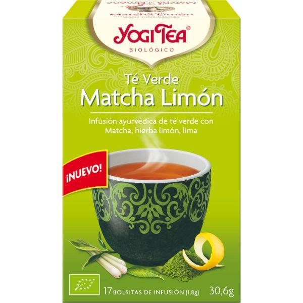 YOGI TEA VERDE MATCHA LIMON BIO 17 BOLSAS