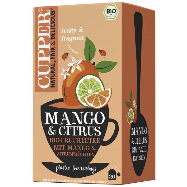 INFUSION MANGO CITRUS BIO 20 FILTROS 36G CUPPER