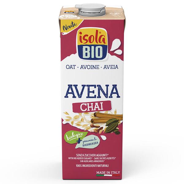 BEBIDA AVENA CHAI BIO 1LT (ISOLA)
