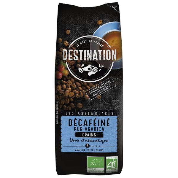 CAFE GRANO DESCAFEINADO 100% ARABICA BIO 250G (DESTINATION)