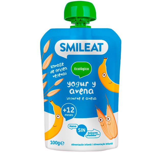 POUCH YOGUR Y AVENA ECO 100 GR SMILEAT