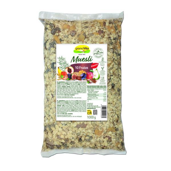 MUESLI 10 FRUTAS 1KG (GRANOVITA)