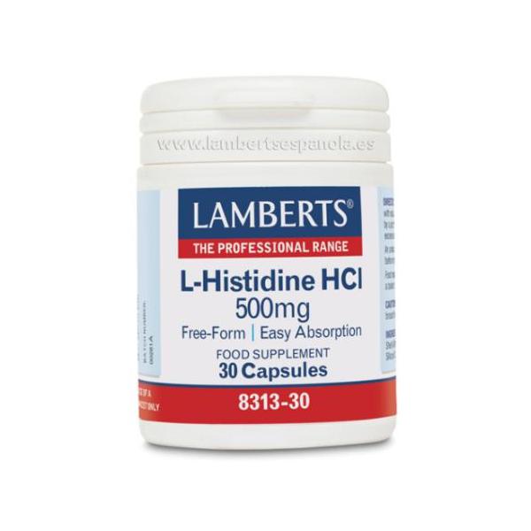 L-HISTIDINA HCL 500MG.30CAP.