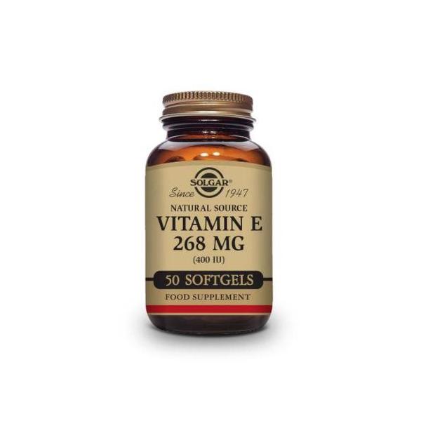 VITAMINA E 400UI (268MG) ACEITE 50 PERLAS (SOLGAR)