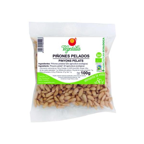 PIÑONES PELADOS BIO. 100GR. (VEGETALIA)