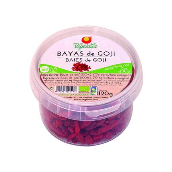 BAYAS GOJI TARRINA BIO 120GR (VEGETALIA)