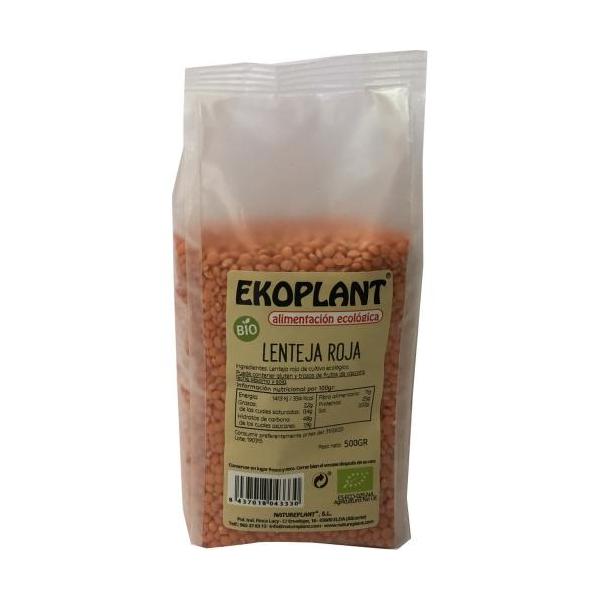 LENTEJA ROJA BIO 500 GR (EKOPLANT)