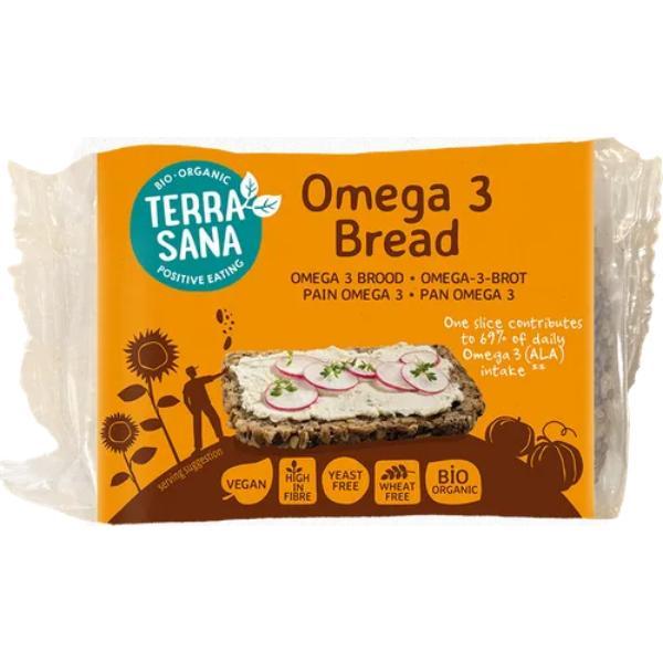 PAN INTEGRAL AVENA CON SEMILLAS OMEGA 3 BIO 300G (TERRASANA)