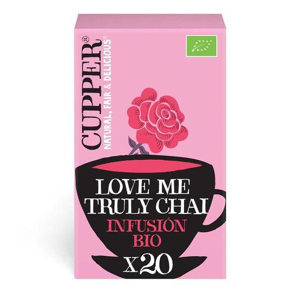 INFUSION LOVE ME TRULY BIO 20 FILTROS 44G CUPPER