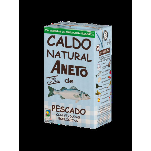 CALDO PESCADO Y VERDURAS ECO 1LT (ANETO)