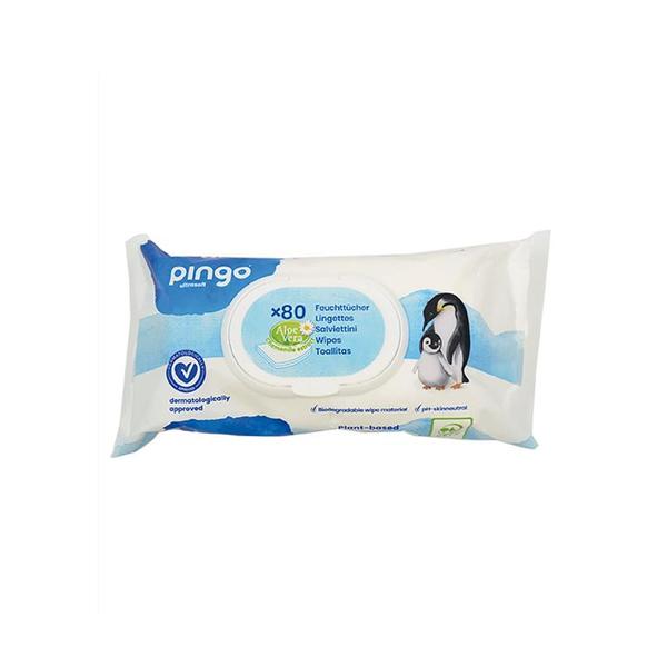 TOALLITAS HUMEDAS BEBE BIO 80UDS (PINGO)