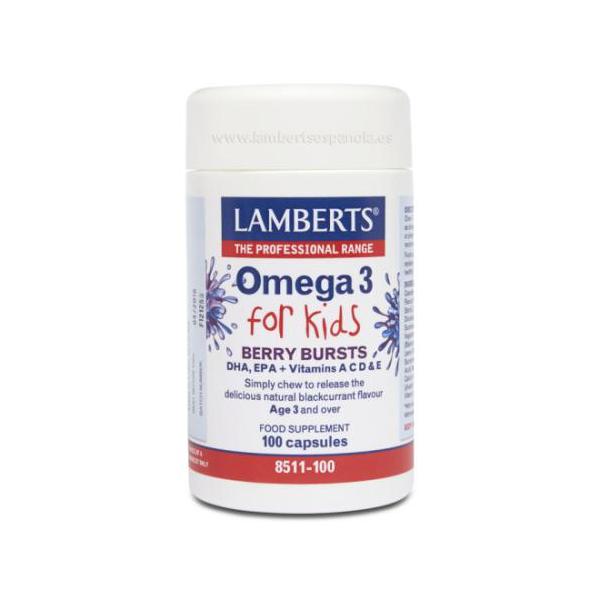 OMEGA 3 FOR KIDS 100CAP. (LAMBERTS)