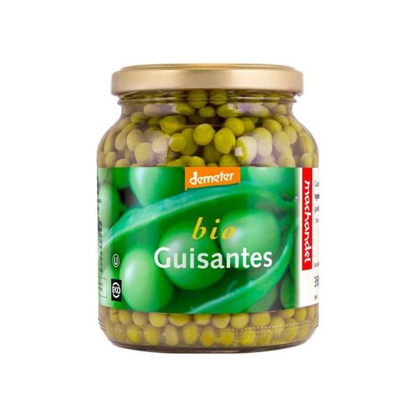 GUISANTES BIO TARRO 370ML (MACHANDEL)