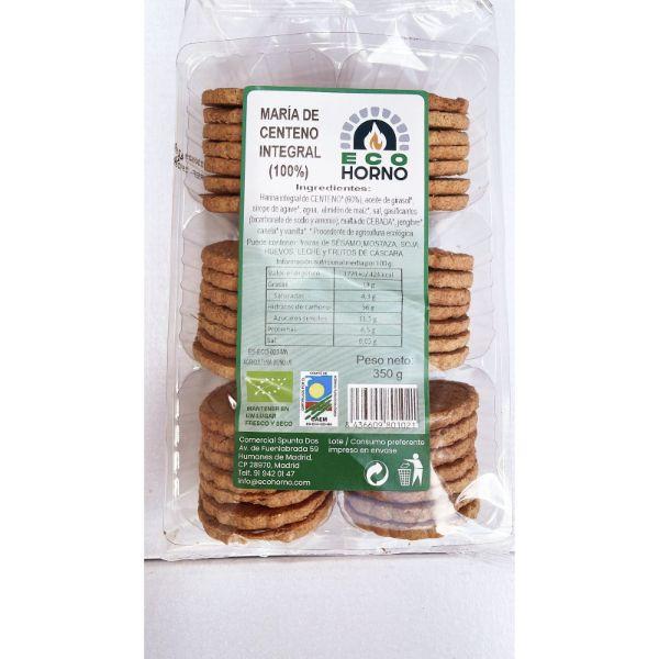 GALLETAS MARIA CENTENO INTEGRAL BIO 350G (ECOHORNO)