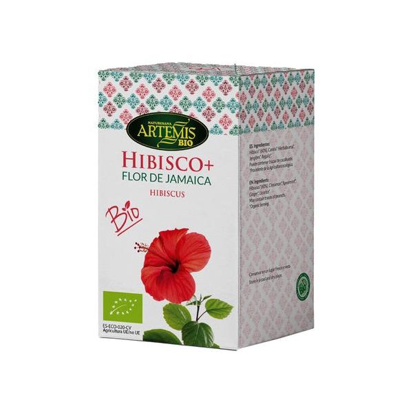 INFUSION HIBISCO PLUS CON ESPECIAS BIO 36G 20 BOLSAS (ARTEMIS)