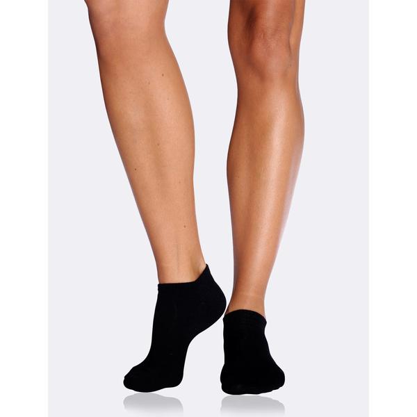 CALCETIN MUJER MEDIO NEGRO 34-40 ECO BAMBU BOODY