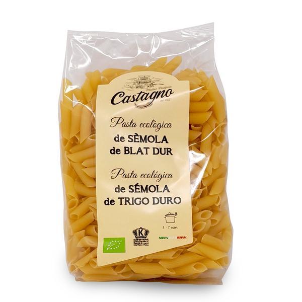 MACARRONES DE TRIGO BLANCO BIO 500GR (CASTAGNO)