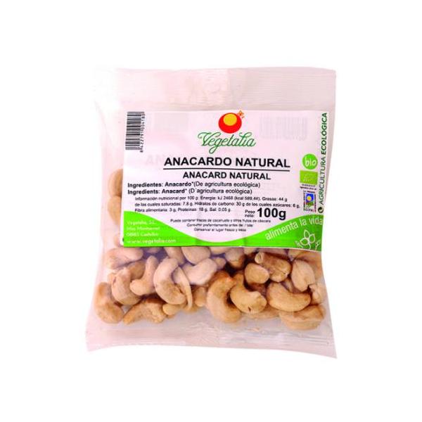 ANACARDOS BIO. 100GR. (VEGETALIA)